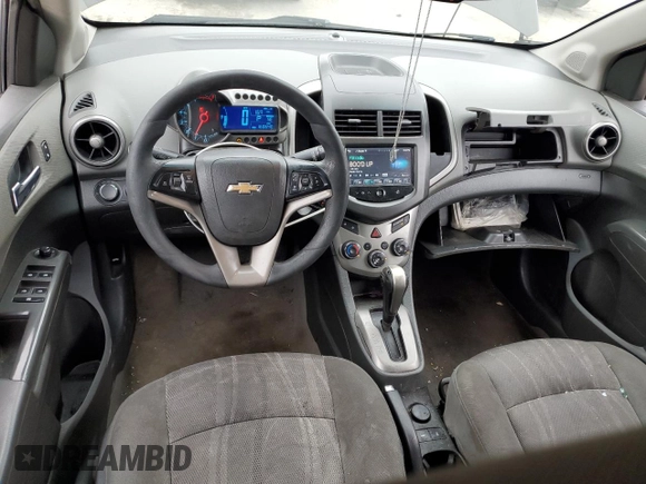 2014 Chevrolet Sonic LT with VIN 1G1JC5SH2E4242891, listed as a Copart auction lot 44350635 with 160,640 mi miles and Salvage Title. Bid and sale history available at DreamBid. Image 8.