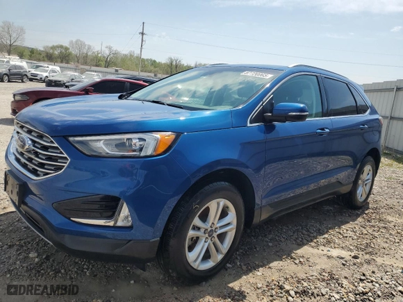 2020 Ford Edge SEL with VIN 2FMPK4J97LBA63205, listed as a Copart auction lot 87720065 with 67,718 mi miles and Salvage Title. Bid and sale history available at carsss.com. Image 1.