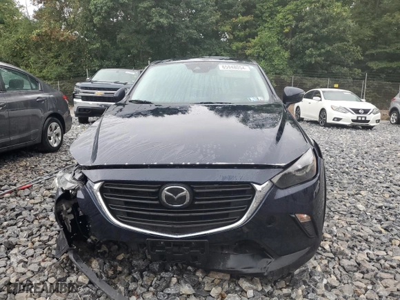 2020 Mazda CX-3 Sport with VIN JM1DKFB73L1470319, listed as a Copart auction lot 65948054 with 34,455 mi miles and Salvage Title. Bid and sale history available at carsss.com. Image 5.