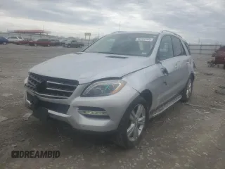 2014 Mercedes-Benz M 350 with VIN 4JGDA5HB9EA337104, listed as a Copart auction lot 50757295 with 154,682 mi miles and Salvage Title. Bid and sale history available at carsss.com. Image 1.