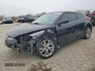 2017 Hyundai Veloster with VIN KMHTC6AD1HU311641, listed as a Copart auction lot 86575084 with 68,650 mi miles and Salvage Title. Bid and sale history available at carsss.com. Image 1.
