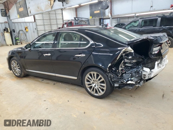 2016 Lexus LS 460 with VIN JTHCL5EF8G5026226, listed as a Copart auction lot 86094354 with 111,908 mi miles and Salvage title. Bid and sale history available at DreamBid. Image 2.