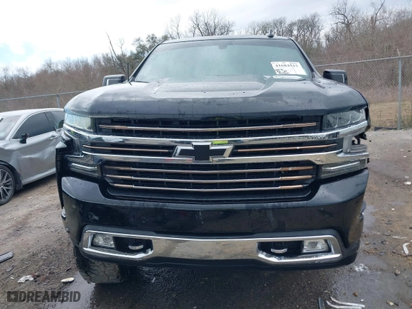 2020 Chevrolet Silverado 1500 High Country with VIN 3GCPWFEDXLG178011, listed as a IAAI auction lot 41684515 with 87,312 mi miles. Bid and sale history available at carsss.com. Image 13.