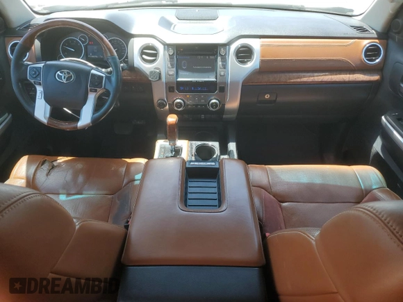 2015 Toyota Tundra Platinum with VIN 5TFAY5F19FX422570, listed as a Copart auction lot 57353475 with 238,576 mi miles and Clean title. Bid and sale history available at DreamBid. Image 8.