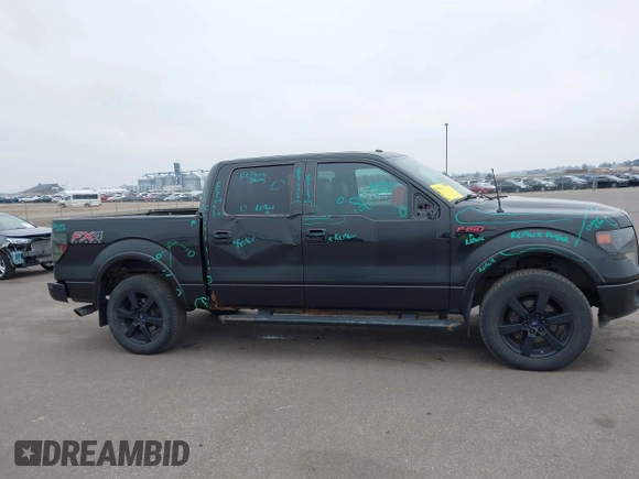 2013 Ford F-150 XL with VIN 1FTFW1ET2DFB98634, listed as a IAAI auction lot 42016749 with 158,056 mi miles. Bid and sale history available at carsss.com. Image 13.
