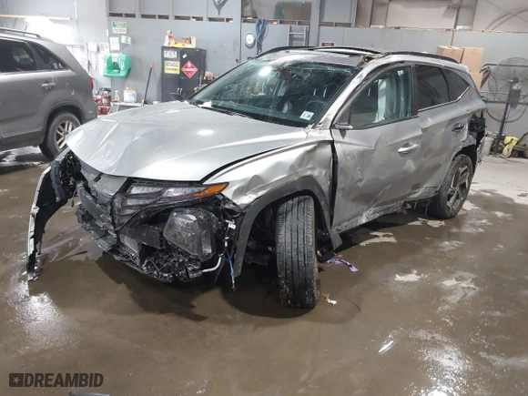 2023 Hyundai Tucson SEL with VIN 5NMJFCAE7PH281948, listed as a IAAI auction lot 41368232 with 20,889 mi miles. Bid and sale history available at carsss.com. Image 18.