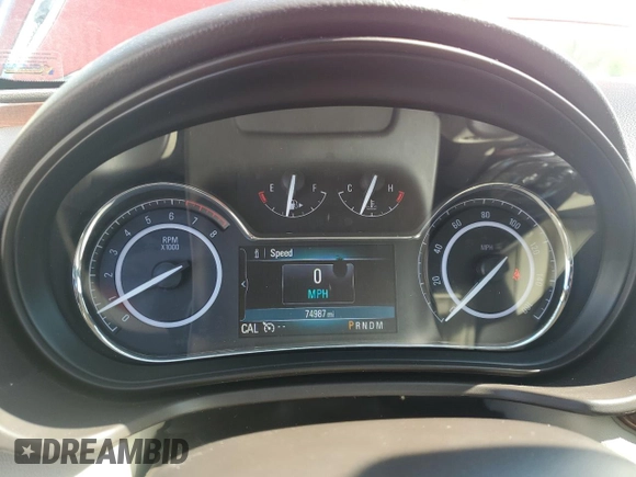 2014 Buick Regal Premium I with VIN 2G4GN5EX2E9202527, listed as a Copart auction lot 52016375 with 74,987 mi miles and Salvage title. Bid and sale history available at DreamBid. Image 9.