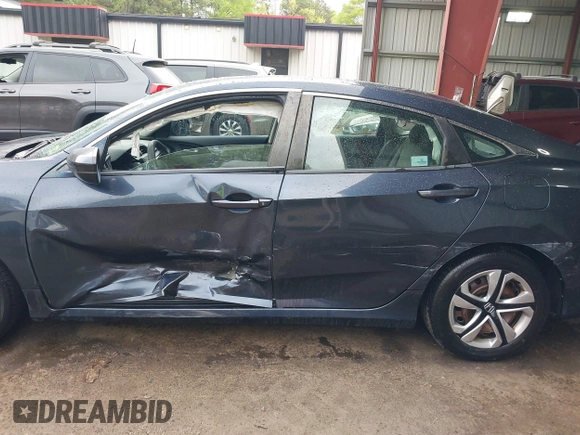 2016 Honda Civic Sedan LX with VIN 19XFC2F58GE009207, listed as a IAAI auction lot 42035280 with 76,052 mi miles. Bid and sale history available at carsss.com. Image 14.