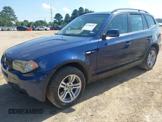 2006 BMW X3 3.0i z VIN WBXPA93416WG74328, wystawiony jako IAAI lot #42306495 z przebiegiem 245 787 mil mil oraz . Historia ofert i sprzedaży dostępna na DreamBid. Obrazek 2.