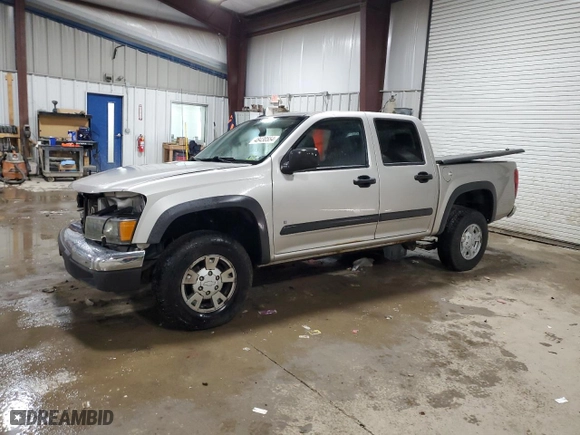 2008 Chevrolet Colorado LT w/1LT with VIN 1GCDT33E388190360, listed as a Copart auction lot 48430554 with 105,726 mi miles and Salvage Title. Bid and sale history available at carsss.com. Image 1.