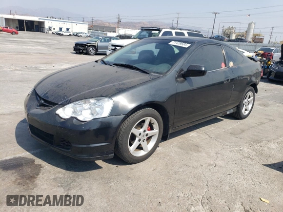 2003 Acura RSX with VIN JH4DC53823C002809, listed as a Copart auction lot 71439684 with 145,552 mi miles and Salvage Title. Bid and sale history available at carsss.com. Image 1.