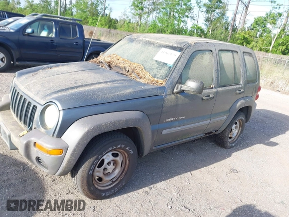 2002 Jeep Liberty Sport with VIN 1J4GL48K32W324864, listed as a IAAI auction lot 41962179 with 147,988 mi miles. Bid and sale history available at carsss.com. Image 2.