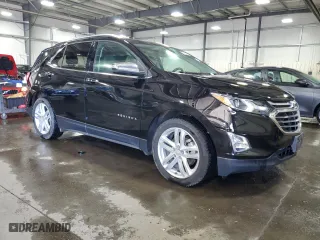 2018 Chevrolet Equinox Premier with VIN 2GNAXWEX8J6261093, listed as a Copart auction lot 50738475 with 102,766 mi miles and Salvage Title. Bid and sale history available at carsss.com. Image 4.