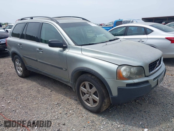 2005 Volvo XC90 with VIN YV1CZ592251168352, listed as a IAAI auction lot 42083311 with 210,444 mi miles. Bid and sale history available at carsss.com. Image 1.
