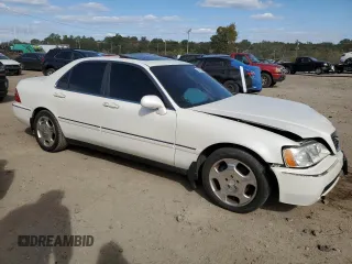 2000 Acura RL with VIN JH4KA9652YC011717, listed as a Copart auction lot 75488054 with 255,352 mi miles and Salvage Title. Bid and sale history available at carsss.com. Image 4.