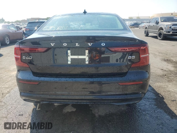 2024 Volvo S60 Core Dark Theme with VIN 7JRL12FK6RG325353, listed as a Copart auction lot 69727074 with 4,111 mi miles and Clean Title. Bid and sale history available at carsss.com. Image 6.