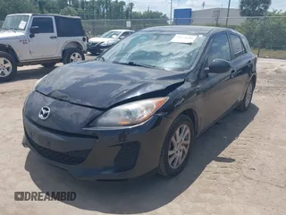 2012 Mazda 3 i Touring with VIN JM1BL1L73C1674639, listed as a IAAI auction lot 42171608 with 135,925 mi miles and . Bid and sale history available at DreamBid. Image 2.