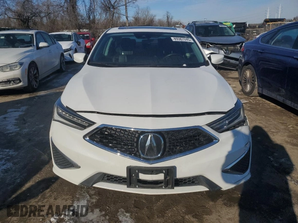 2022 Acura ILX with VIN 19UDE2F32NA004327, listed as a Copart auction lot 89387245 with 27,711 mi miles and Salvage Title. Bid and sale history available at DreamBid. Image 5.
