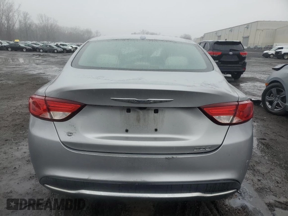 2015 Chrysler 200 Limited with VIN 1C3CCCAB3FN701427, listed as a Copart auction lot 50234785 with 108,512 mi miles and Salvage Title. Bid and sale history available at DreamBid. Image 6.