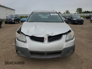 2004 Pontiac Vibe with VIN 5Y2SM62814Z416000, listed as a Copart auction lot 57638115 with 299,999 mi miles and Salvage title. Bid and sale history available at DreamBid. Image 5.