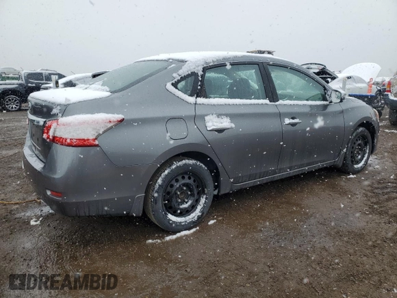 2015 Nissan Sentra SV with VIN 3N1AB7AP6FL679385, listed as a Copart auction lot 53828215 with 128,151 mi miles and Clean Title. Bid and sale history available at carsss.com. Image 3.