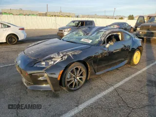 2023 Toyota GR86 with VIN JF1ZNBB15P9761368, listed as a Copart auction lot 79664384 with 6,100 mi miles and Salvage Title. Bid and sale history available at carsss.com. Image 1.
