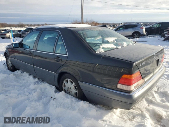 1996 Mercedes-Benz S with VIN WDBGA43E6TA296567, listed as a Copart auction lot 88854195 with 173,766 mi miles and Clean Title. Bid and sale history available at DreamBid. Image 2.