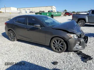 2015 Mazda 3 S Touring with VIN JM1BM1V36F1219697, listed as a Copart auction lot 87500465 with 152,030 mi miles and Salvage Title. Bid and sale history available at DreamBid. Image 4.