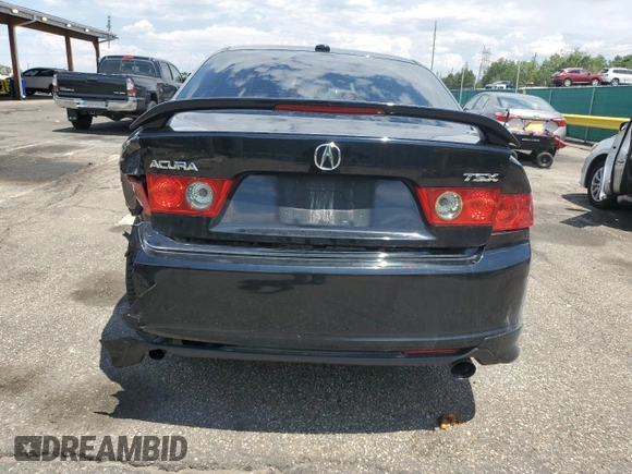 2006 Acura TSX Navi with VIN JH4CL96946C007019, listed as a Copart auction lot 62790095 with 209,820 mi miles and Salvage title. Bid and sale history available at DreamBid. Image 6.