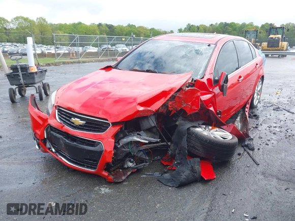 2014 Chevrolet SS with VIN 6G3F15RW7EL945127, listed as a IAAI auction lot 41995845 with 116,222 mi miles and . Bid and sale history available at DreamBid. Image 16.