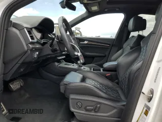 2018 Audi SQ5 Prestige with VIN WA1C4AFY6J2098746, listed as a Copart auction lot 56747805 with 47,566 mi miles and Salvage title. Bid and sale history available at DreamBid. Image 7.