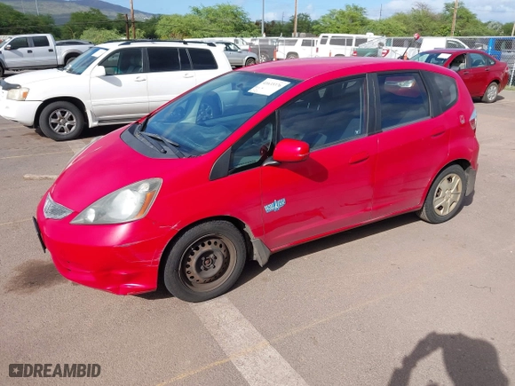 2013 Honda Fit with VIN JHMGE8H39DC071634, listed as a IAAI auction lot 41633376 with 167,362 mi miles. Bid and sale history available at carsss.com. Image 17.