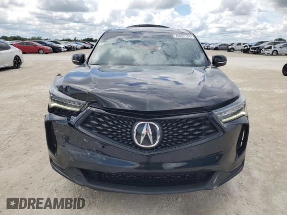 2022 Acura RDX w/A-Spec Package with VIN 5J8TC1H6XNL003949, listed as a Copart auction lot 70882104 with 19,847 mi miles and Salvage Title. Bid and sale history available at carsss.com. Image 5.