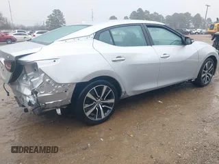 2020 Nissan Maxima SV with VIN 1N4AA6CV5LC384863, listed as a IAAI auction lot 41396121 with 90,730 mi miles. Bid and sale history available at carsss.com. Image 4.