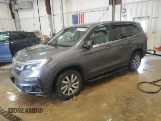 2019 Honda Pilot EX-L with VIN 5FNYF6H57KB075741, listed as a Copart auction lot 51953525 with 102,941 mi miles and Non Repairable. Bid and sale history available at carsss.com. Image 1.