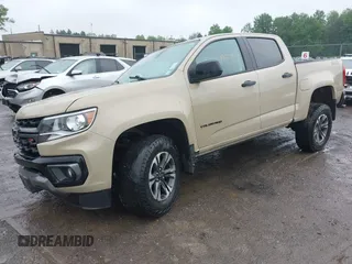 2022 Chevrolet Colorado 4WD Z71 with VIN 1GCGTDEN1N1249703, listed as a IAAI auction lot 42422767 with 73,524 mi miles and . Bid and sale history available at DreamBid. Image 2.