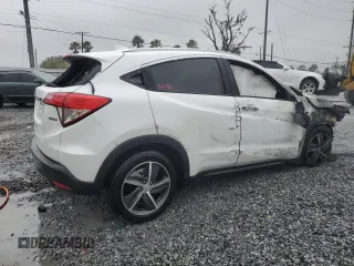 2022 Honda HR-V EX with VIN 3CZRU6H5XNM706079, listed as a Copart auction lot 42371655 with 0 mi miles and Non Repairable. Bid and sale history available at carsss.com. Image 3.