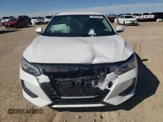 2021 Nissan Sentra SV with VIN 3N1AB8CV3MY251890, listed as a Copart auction lot 49070705 with 57,464 mi miles and Salvage Title. Bid and sale history available at carsss.com. Image 5.