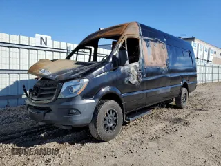2016 Freightliner Sprinter with VIN WDYFE8CD7GP345041, listed as a Copart auction lot 68692074 with Not Provided miles and Salvage Title. Bid and sale history available at DreamBid. Image 1.