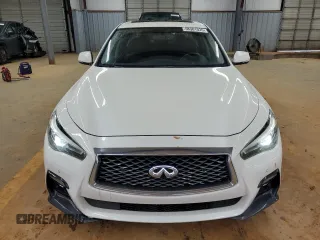 2019 Infiniti Q50 Luxe с VIN JN1EV7APXKM515517, выставлен на аукционе Copart как лот 58381035 с пробегом 125 791 миль миль и Списание • Salvage title. История ставок и продаж доступна на DreamBid. Изображение 5.