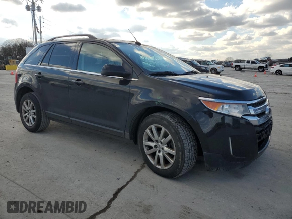 2014 Ford Edge Limited with VIN 2FMDK3KC1EBB27748, listed as a Copart auction lot 42136255 with 244,551 mi miles and Salvage Title. Bid and sale history available at carsss.com. Image 4.