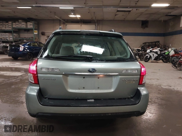 2009 Subaru Outback with VIN 4S4BP60C397337814, listed as a IAAI auction lot 41476946 with 87,351 mi miles. Bid and sale history available at carsss.com. Image 16.