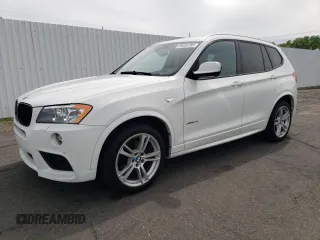 2014 BMW X3 xDrive35i z VIN 5UXWX7C57E0E82464, wystawiony jako Copart lot #58500785 z przebiegiem 108 335 mil mil oraz Czysty tytuł • Clean title. Historia ofert i sprzedaży dostępna na DreamBid. Obrazek 1.