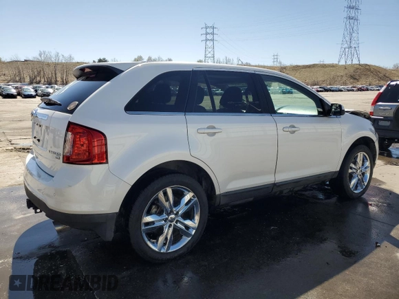 2013 Ford Edge Limited with VIN 2FMDK4KC3DBB58262, listed as a Copart auction lot 52148045 with 61,457 mi miles and Salvage Title. Bid and sale history available at carsss.com. Image 3.