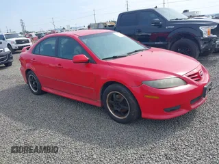 2004 Mazda 6 with VIN 1YVFP84C645N73948, listed as a IAAI auction lot 42558526 with 187,509 mi miles and . Bid and sale history available at DreamBid. Image 1.