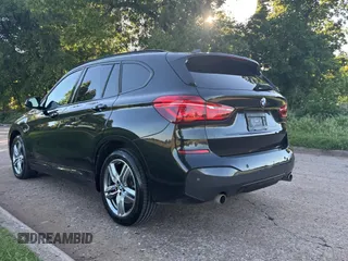2018 BMW X1 xDrive28i with VIN WBXHT3C33J5K24081, listed as a Copart auction lot 55887425 with 178,946 mi miles and Clean Title. Bid and sale history available at carsss.com. Image 3.