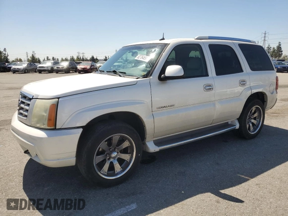 2003 Cadillac Escalade z VIN 1GYEK63NX3R256926, wystawiony jako Copart lot #52764695 z przebiegiem 195 641 mil mil oraz Szkoda całkowita • Salvage title. Historia ofert i sprzedaży dostępna na DreamBid. Obrazek 1.