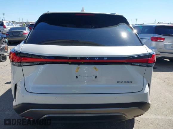 2024 Lexus RX with VIN 2T2BAMBA3RC022849, listed as a IAAI auction lot 41819024 with 8,936 mi miles. Bid and sale history available at carsss.com. Image 16.