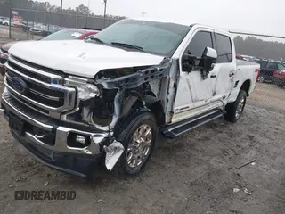 2021 Ford F-250 XL with VIN 1FT7W2BT1MEC92685, listed as a IAAI auction lot 41686482 with 54,639 mi miles and . Bid and sale history available at DreamBid. Image 2.