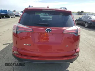 2016 Toyota RAV4 LE with VIN JTMZFREV8GJ085530, listed as a Copart auction lot 50202355 with 92,888 mi miles and Salvage Title. Bid and sale history available at carsss.com. Image 6.